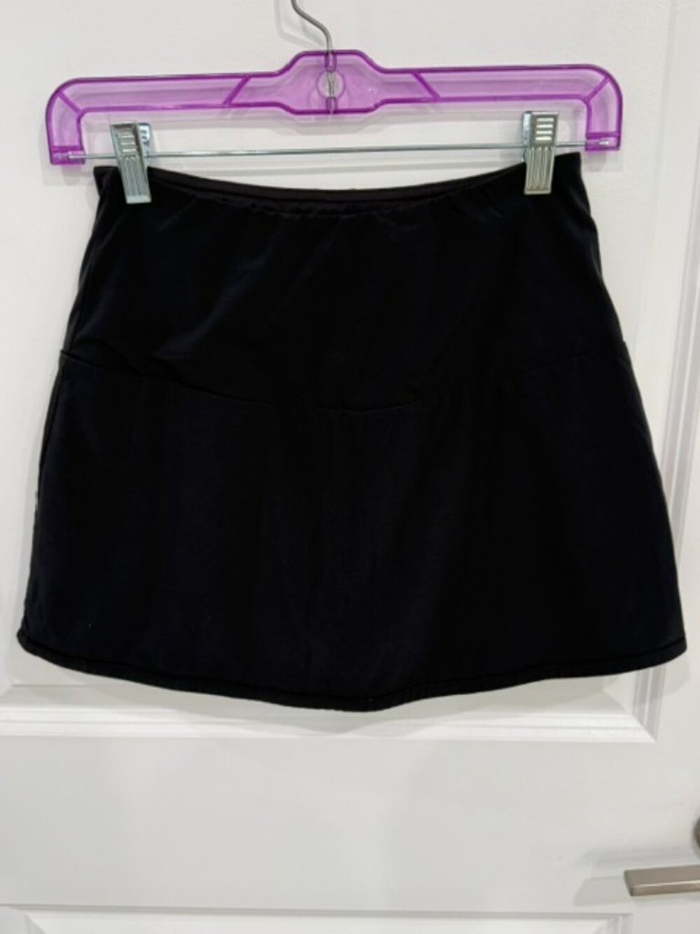 IVL Collective Black Sleek Pleated Skort